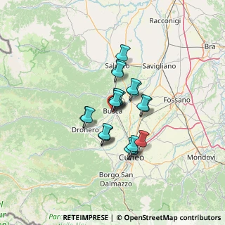 Mappa Via Camillo Benso Conte di Cavour, 12022 Busca CN, Italia (8.997)