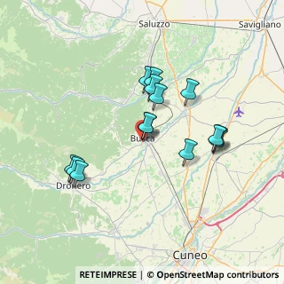 Mappa Via Camillo Benso Conte di Cavour, 12022 Busca CN, Italia (6.49357)