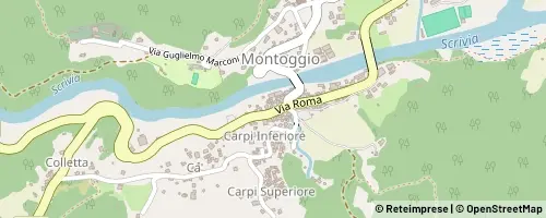 Mappa Montoggio