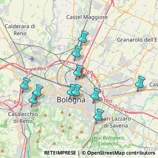 Mappa Via Francesco Arcangeli, 40128 Bologna BO, Italia (4)
