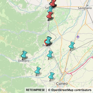 Mappa Via Costanzo Rinaudo, 12022 Busca CN, Italia (10.0975)