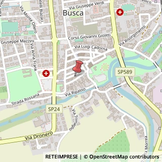 Mappa Via San Francesco D'Assisi, 3, 12022 Busca, Cuneo (Piemonte)