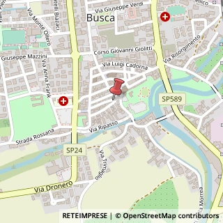 Mappa Via Costanzo Rinaudo, 2, 12022 Busca, Cuneo (Piemonte)