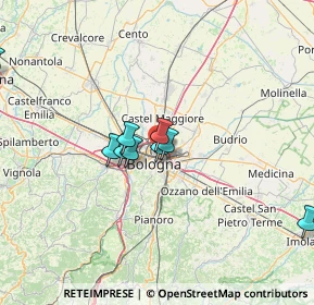 Mappa Via Carlo Cignani, 40128 Bologna BO, Italia (17.13182)