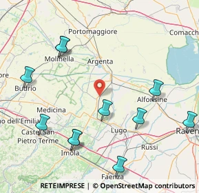 Mappa Via Giovanni Guareschi, 48017 Conselice RA, Italia (19.79)