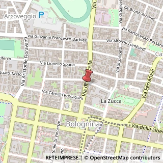 Mappa Via di Corticella,  21, 40128 Bologna, Bologna (Emilia Romagna)