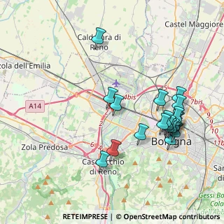 Mappa Via E.Ponente, 40132 Bologna BO, Italia (4.2055)