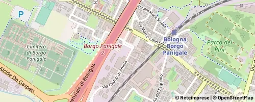 Mappa Bologne
