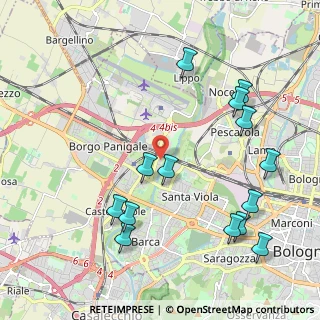 Mappa Via Renato Fava, 40132 Bologna BO, Italia (2.41857)