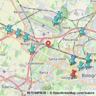 Mappa Via Renato Fava, 40132 Bologna BO, Italia (2.97462)
