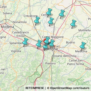 Mappa Via Renato Fava, 40132 Bologna BO, Italia (14.56909)