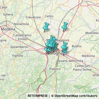 Mappa Via Renato Fava, 40132 Bologna BO, Italia (5.6525)