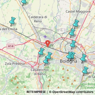 Mappa Via Renato Fava, 40132 Bologna BO, Italia (5.39417)