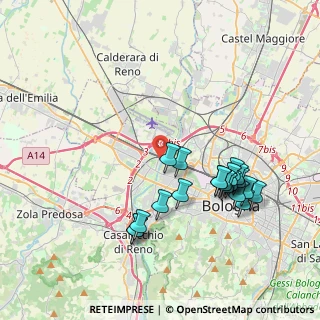 Mappa Via Renato Fava, 40132 Bologna BO, Italia (4.0075)