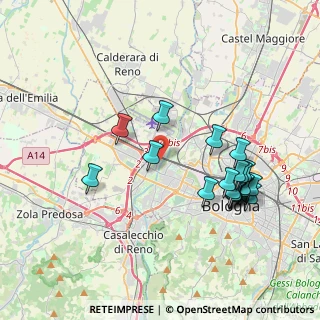 Mappa Via Renato Fava, 40132 Bologna BO, Italia (4.0555)