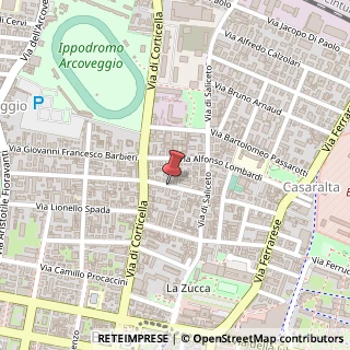 Mappa Via Giuseppe Maria Mitelli, 10, 40128 Bologna, Bologna (Emilia Romagna)
