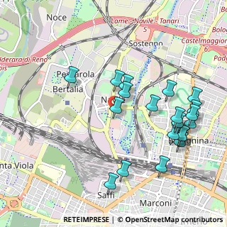 Mappa Via Bologna, 40139 Bologna BO, Italia (1.107)