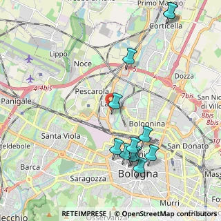 Mappa Via Bologna, 40139 Bologna BO, Italia (2.37833)