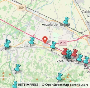 Mappa Via della Solidarietà, 40053 Valsamoggia BO, Italia (6.5435)