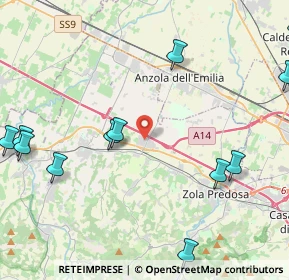 Mappa Via della Solidarietà, 40053 Valsamoggia BO, Italia (6.51938)