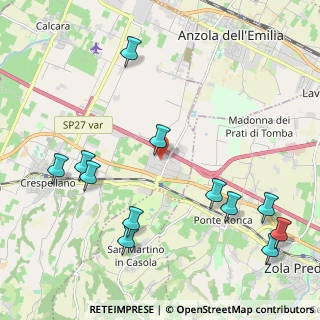 Mappa Via della Solidarietà, 40053 Valsamoggia BO, Italia (2.60833)