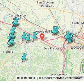 Mappa Via della Solidarietà, 40053 Valsamoggia BO, Italia (9.81)