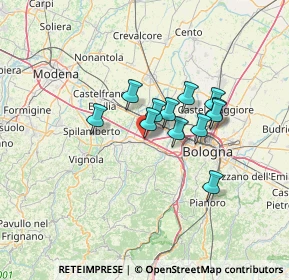 Mappa Via della Solidarietà, 40053 Valsamoggia BO, Italia (9.7525)