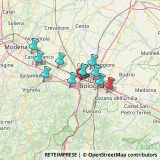 Mappa Via Cesare Correnti, 40123 Bologna BO, Italia (10.04273)