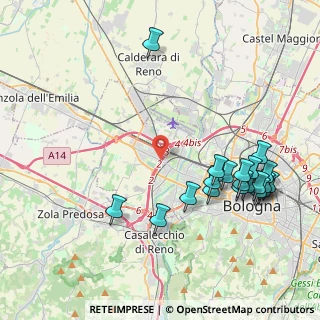 Mappa Via Cesare Correnti, 40123 Bologna BO, Italia (4.777)