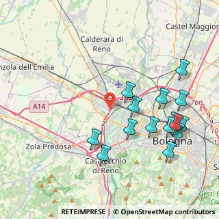 Mappa Via Cesare Correnti, 40123 Bologna BO, Italia (4.47733)