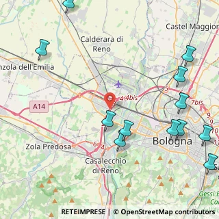 Mappa Via Cesare Correnti, 40123 Bologna BO, Italia (5.83)