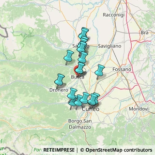 Mappa Via Milite Ignoto, 12022 Busca CN, Italia (10.8185)