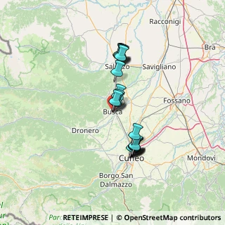 Mappa Via Milite Ignoto, 12022 Busca CN, Italia (11.5525)