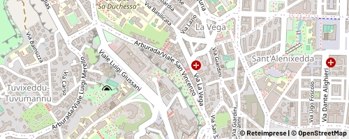 Mappa Cagliari