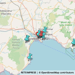 Mappa Via Bainsizza, 09123 Cagliari CA, Italia (11.95333)