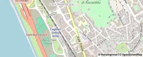 Mappa Cagliari