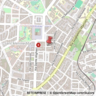 Mappa Via Pontano Gioviano, 13, 09128 Cagliari, Cagliari (Sardegna)