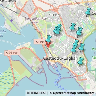 Mappa Via Cedrino, 09122 Cagliari CA, Italia (2.5375)
