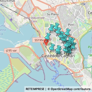 Mappa Via Cedrino, 09122 Cagliari CA, Italia (1.8275)
