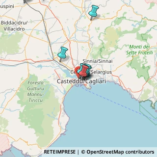 Mappa Via Cedrino, 09122 Cagliari CA, Italia (16.48091)
