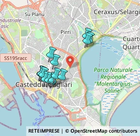 Mappa Via Berna, 09129 Cagliari CA, Italia (1.65286)