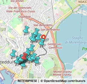 Mappa Via Berna, 09129 Cagliari CA, Italia (1.17)