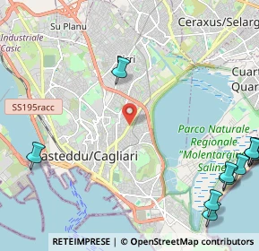 Mappa 09100 Cagliari CA, Italia (3.82583)