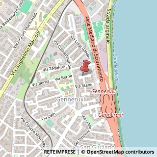 Mappa Via Copenaghen,  16, 09129 Cagliari, Cagliari (Sardegna)