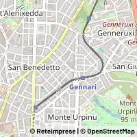 Hartă Cagliari