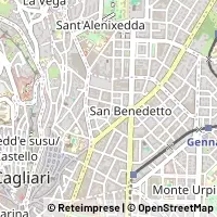 Kaart Cagliari