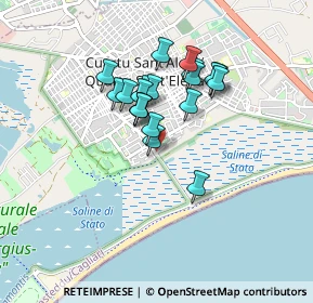 Mappa Via Madrid, 09045 Quartu Sant'Elena CA, Italia (0.7265)