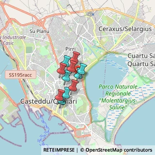 Mappa Via Luigi Galvani, 09129 Cagliari CA, Italia (1.08091)
