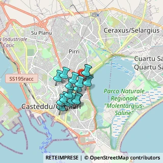 Mappa Via Luigi Galvani, 09129 Cagliari CA, Italia (1.27882)