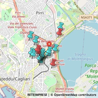 Mappa Via Luigi Galvani, 09129 Cagliari CA, Italia (0.7375)